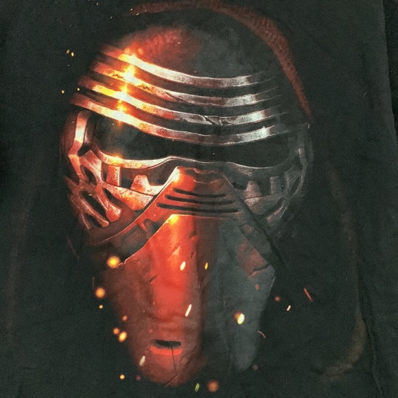 Star Wars Men's Kylo Big Head T-shirt Small Black size: appears to be medium - Picture 2 of 6